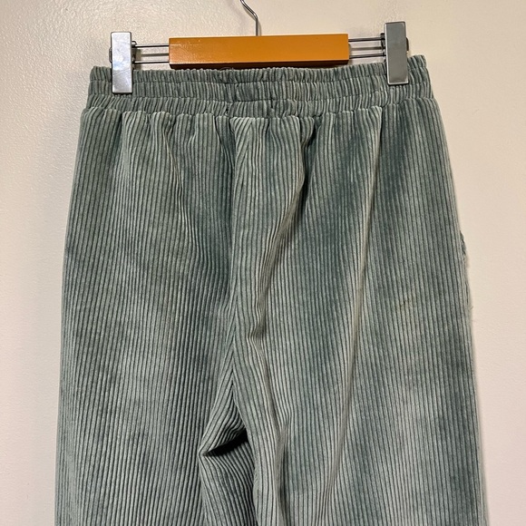 Forever 21 Mint Green Corduroy Lounge Pants Size M - Picture 10 of 12